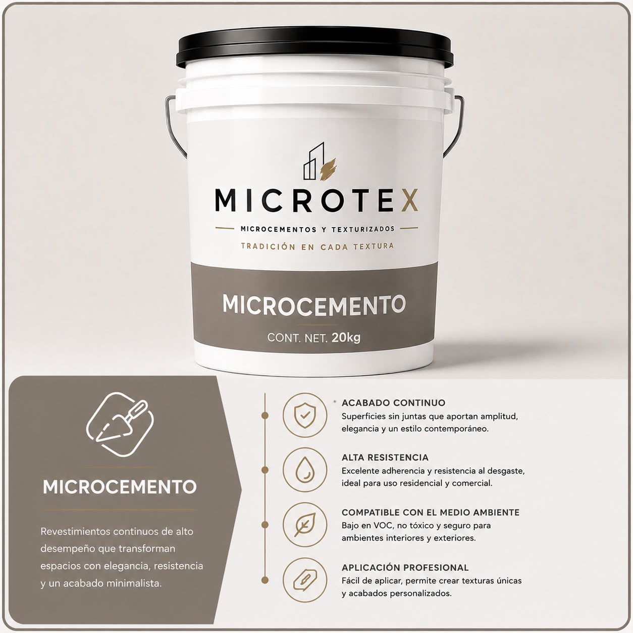 Microcementos MicroTex